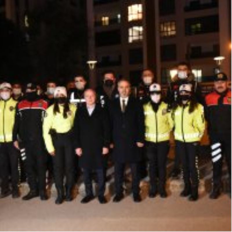 Başkan Aktaş yeni yılı anlamlı ziyaretlerle karşıladı