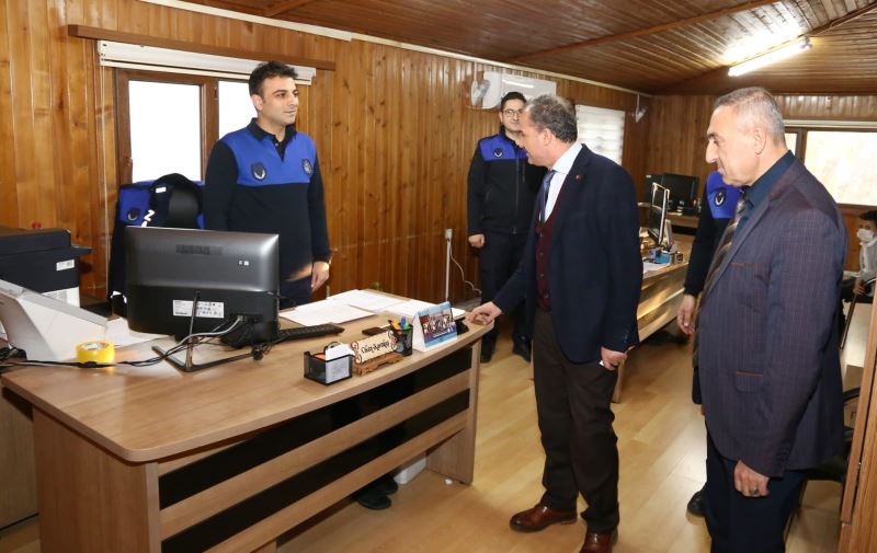 BAŞKANIMIZDAN, ZABITA VE EVLENDİRME MEMURLUĞU PERSONELİMİZE ZİYARET
