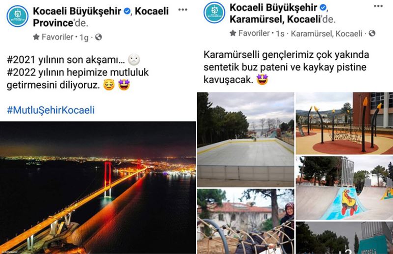 Büyükşehir Sosyal Medyada Türkiye üçüncüsü oldu