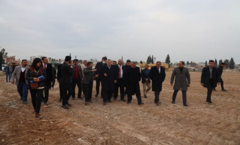 Başkan Beyazgül Ceylanpınar İlçesine Adeta Çıkarma Yaptı