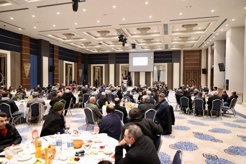 BAŞKAN EROĞLU: BİZİM GÖREVİMİZ HALKIMIZLA HEMHAL OLMAKTIR