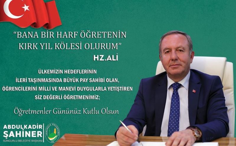 24 Kasım Öğretmenler Gününüz Kutlu Olsun