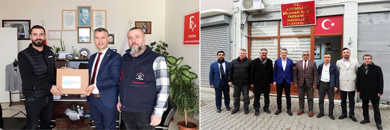 Büyükşehir’den muhtarlara temizlik malzemesi ve dezenfektan desteği