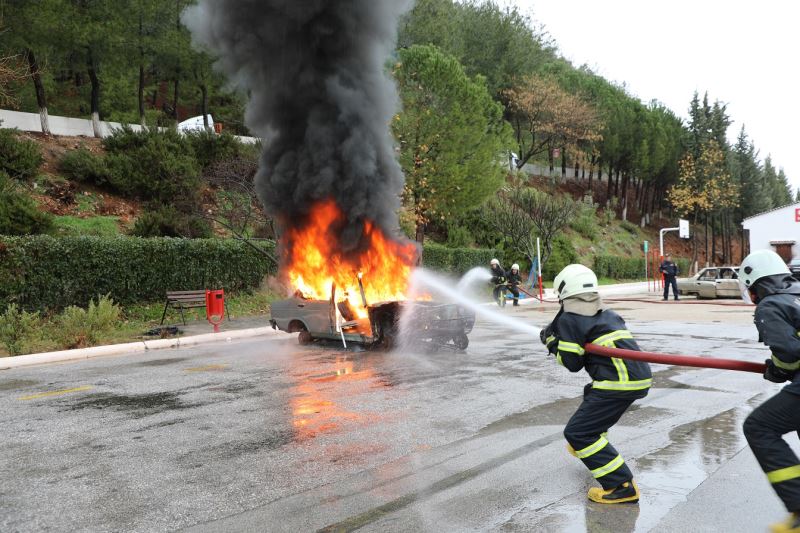 Büyükşehir’in yeni itfaiye erleri göz dolduruyor