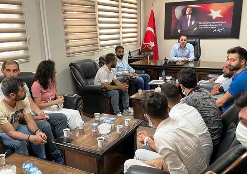 Öğrencilerimizden Başkanımıza ziyaret
