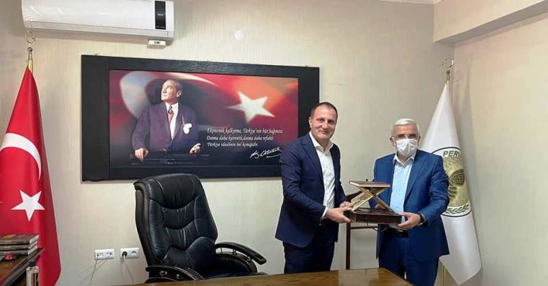 Sn.İl Müftümüzden Başkanımıza ziyaret