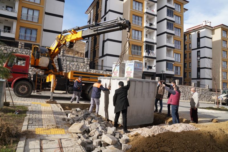 Yer Altı Çöp Konteyneri Uygulaması Yaygınlaşıyor