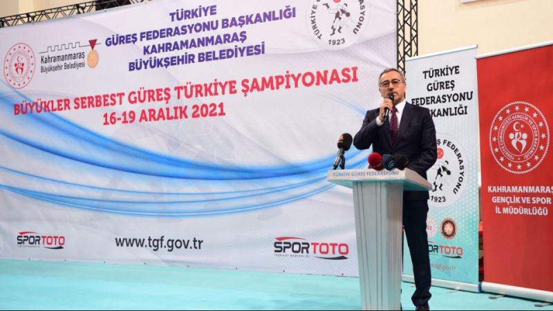 Kahramanmaraş Ata Sporumuz Güreşin Başkentidir