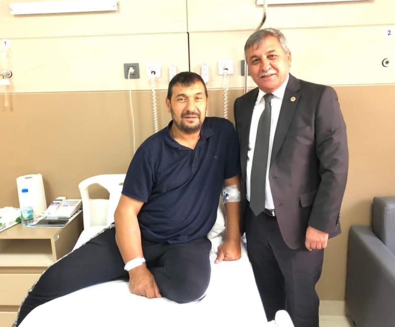 Muhtarımıza ve  tüm hastalarımıza acil şifalar diliyoruz.