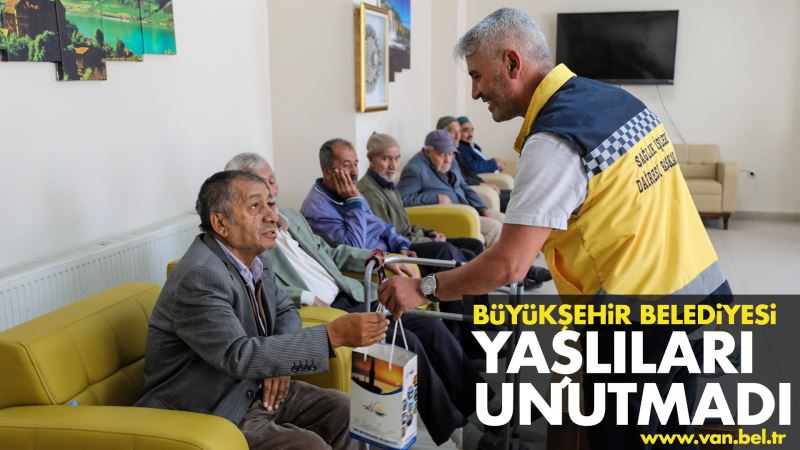 YAŞLILARI UNUTMADIK