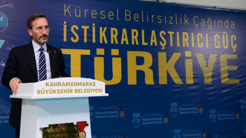 İletişim Başkanı Altun: “Türkiye Mazlum Coğrafyalara Umut Oluyor”