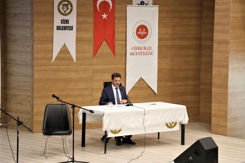 Cizre İlçe Müftülüğü Mevlid-i Nebi Konferans Programı