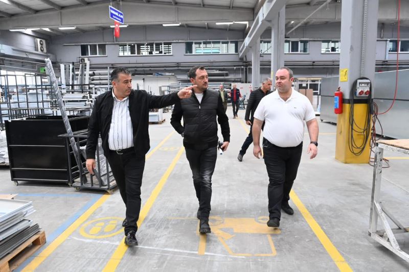 Başkan Yüksel Hayrabolu ilçesinde temaslarda bulundu