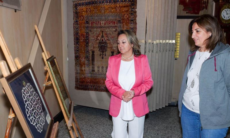 Pendikli kursiyerlerin eserleri Ankara’da sergilendi