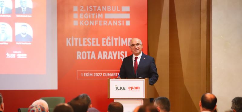 BAKAN YARDIMCISI ŞENSOY, 2. İSTANBUL EĞİTİM KONFERANSI