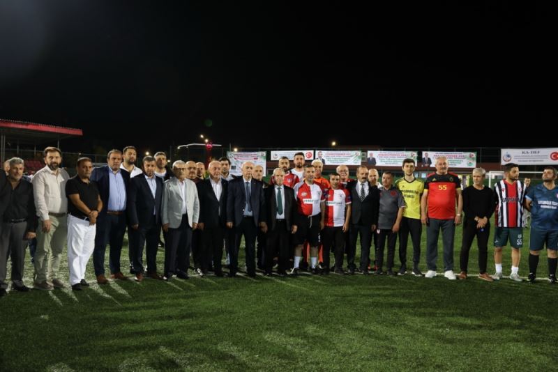 KA-DEF “KOŞABİLİYORKEN KOŞ” FUTBOL TURNUVASI BAŞLADI