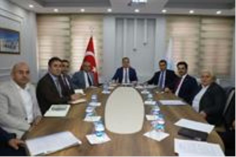 Hakkari İçme Suyu Temini Eylem Planı Değerlendirme Toplantısı gerçekleştirildi
