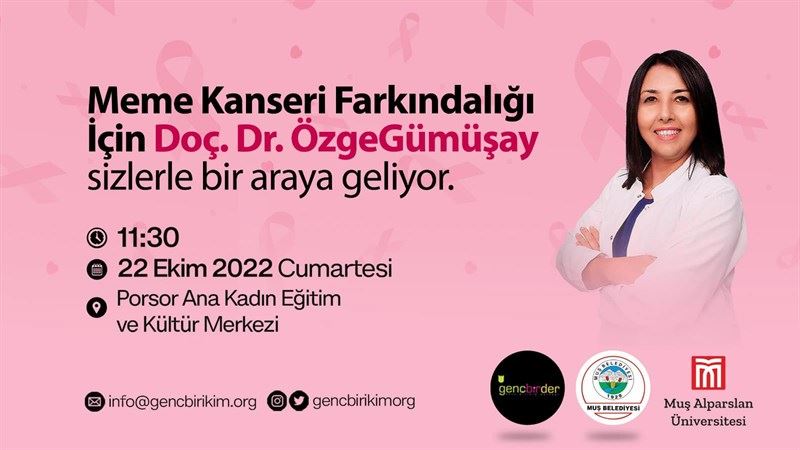 ✅MEME KANSERİ FARKINDALIK SEMİNERE DAVET