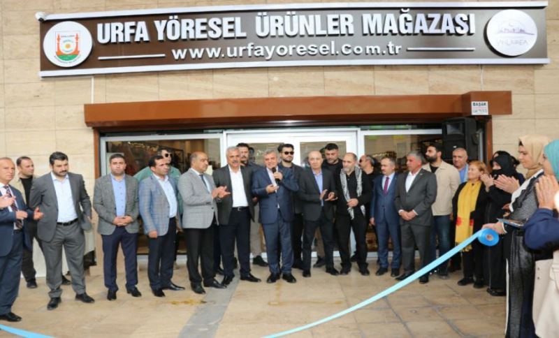 Başkan Beyazgül, “Yöresel Ürünler Mağazamız Şanlıurfa’ya Hayırlı Olsun”