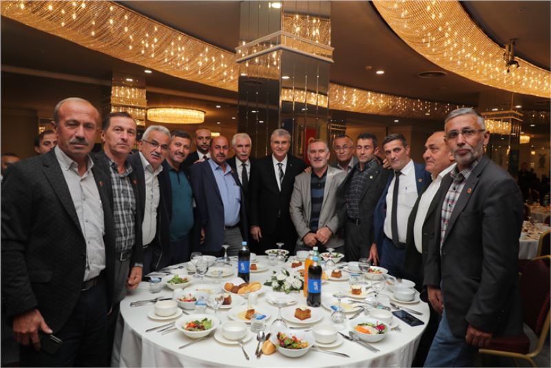 “Muhtarlarla kurduğumuz gönül bağı ile şehrimiz kazanmaya devam edecek”