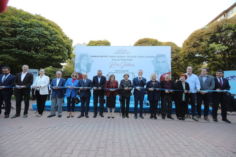 GAZİANTEP BÜYÜKŞEHİR, TAMBURİ NECDET YAŞAR VE DR. CEMİL ÖZBAL’İN İSİMLERİNİ CADDELERDE YAŞATACAK