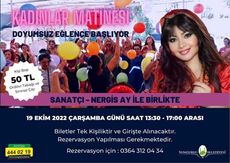Hanımlar Müjde, “Kadınlar Matinası” Başlıyor