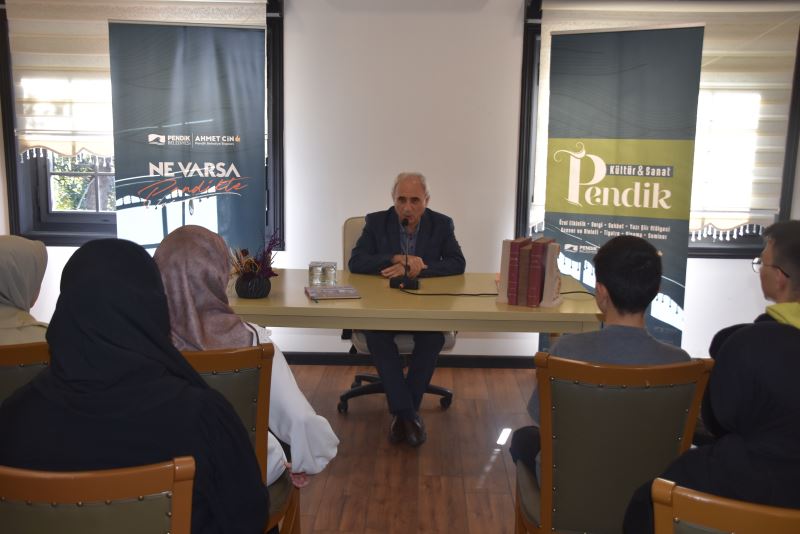 “Kütüphane Söyleşileri”nin ilk konuğu Nurullah Genç oldu