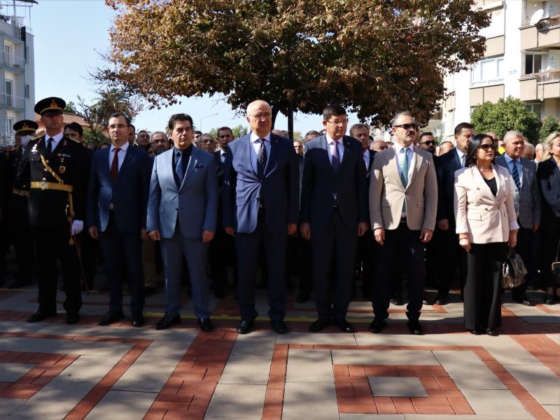 Başkan Özcan 29 Ekim törenlerinde konuştu