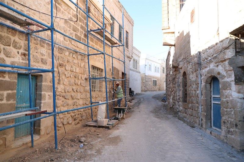 Midyat’ın Tarihi Mekanları Yeniden Hayat Buluyor