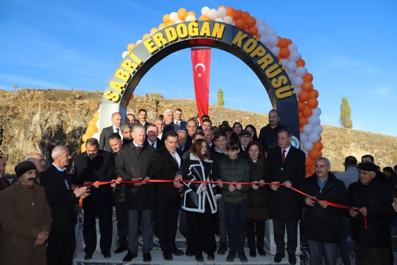 SABRİ ERDOĞAN KÖPRÜSÜ HİZMETE GİRDİ