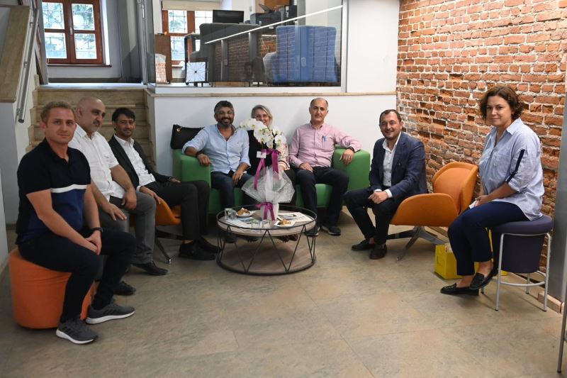 Başkan Yüksel Dünya Mimarlık Günü dolayısıyla Mimarlar Odasına ziyarette bulundu