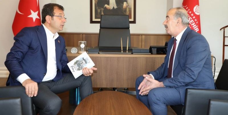 BAŞKAN TÜRKYILMAZ’DAN EKREM İMAMOĞLU’NA MÜTAREKE ZİYARETİ