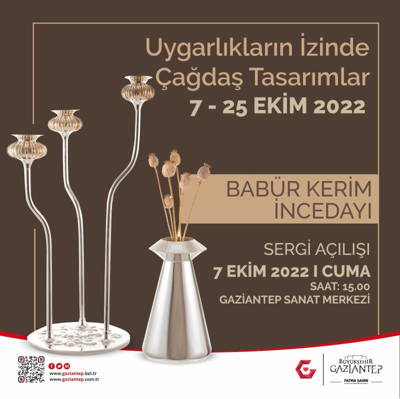 SANATSEVERLER, UYGARLIKLARIN İZİNDE ÇAĞDAŞ TASARIMLAR SERGİSİNDE BULUŞACAK