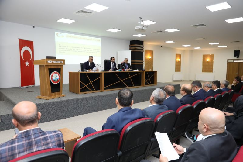 BÜYÜKŞEHİR MECLİSİ NİZİP’TE TOPLANDI