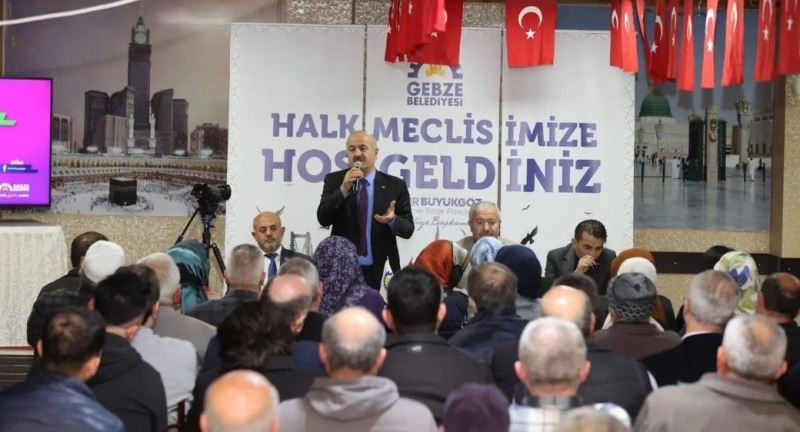 Başkan Büyükgöz Halk Meclisini Arapçeşme’de Topladı