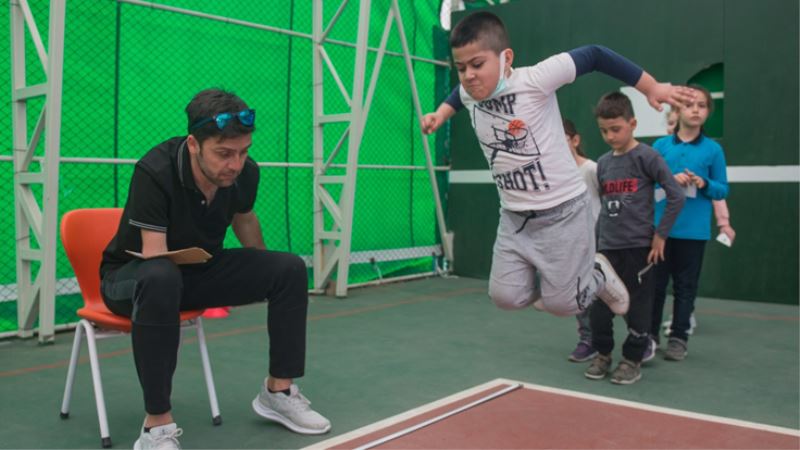 Sportif yetenek ölçümü programına yoğun ilgi