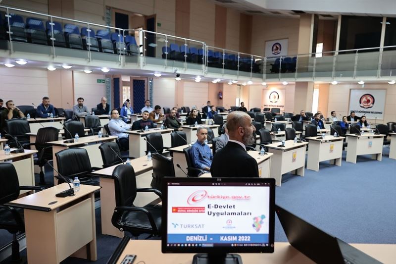 e-Devlet Kapısı eğitimi Büyükşehir koordinesinde yapıldı