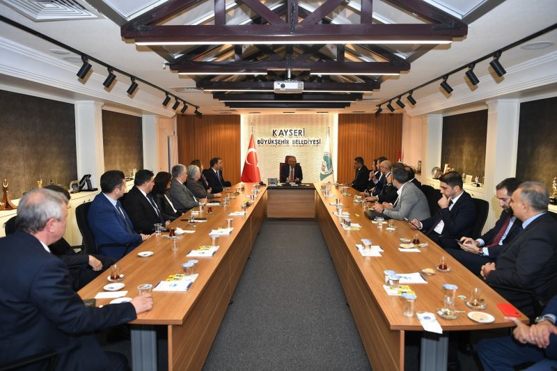 Başkan Büyükkılıç, TÜSİAD, TÜRKONFED ve ORSİFED Heyetlerini Ağırladı