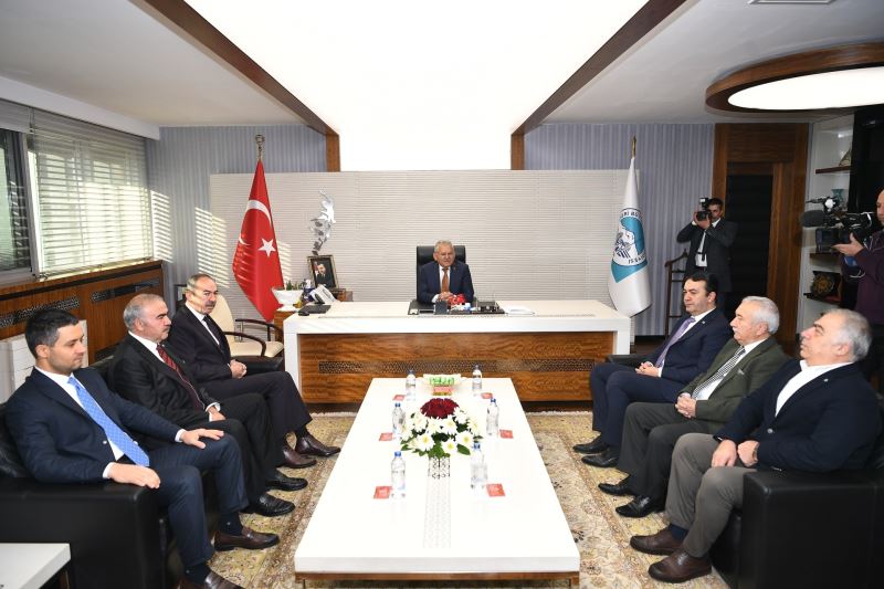 Başkan Büyükkılıç, KTO Heyetini Kabul Etti