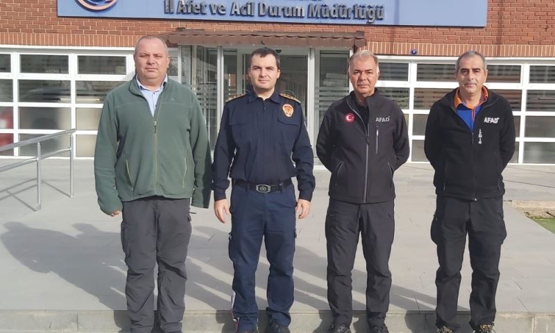 İnal, İzmir AFAD’ı Ziyaret Etti