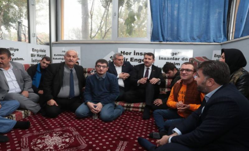 Başkan Beyazgül, ‘’Engelli Bireylerle Bir Araya Geldi’’