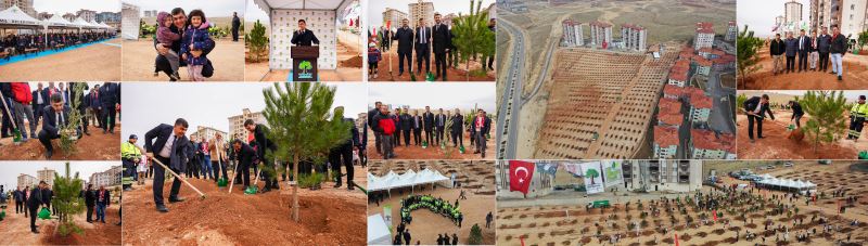 ŞEHİTKAMİL’İN 25. ORMANINA CAN SUYU VERİLDİ