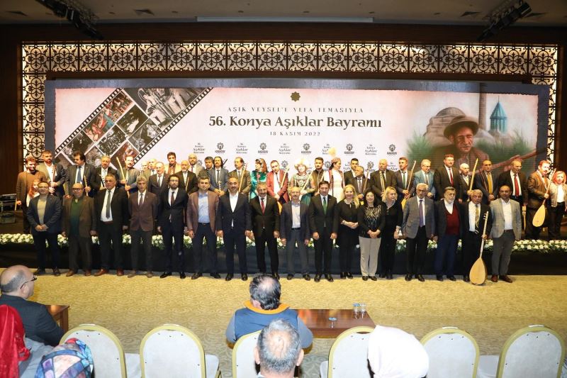 56. KONYA ÂŞIKLAR BAYRAMI’NA MUHTEŞEM FİNAL
