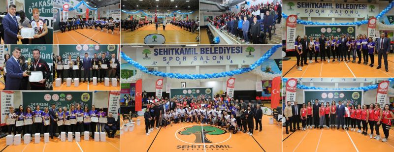ŞAMPİYON ÖĞRETMENLER KUPALARINI KALDIRDI