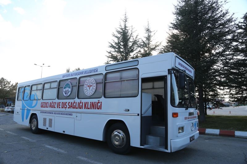 Büyükşehir’den Gezici Ağız ve Diş Sağlığı Kliniği