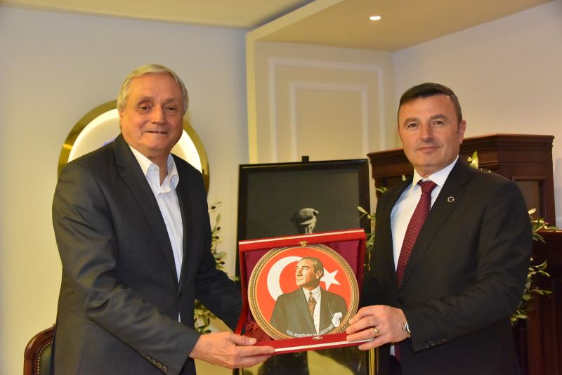 İL EMNİYET MÜDÜRÜ BODUR’DAN BAŞKAN BAKKALCIOĞLU’NA ZİYARET