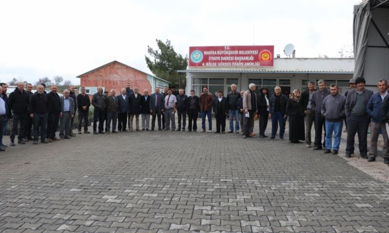 Gördes’te 14 Bin 100 Adet Zeytin Fidanı Üreticiyle Buluştu