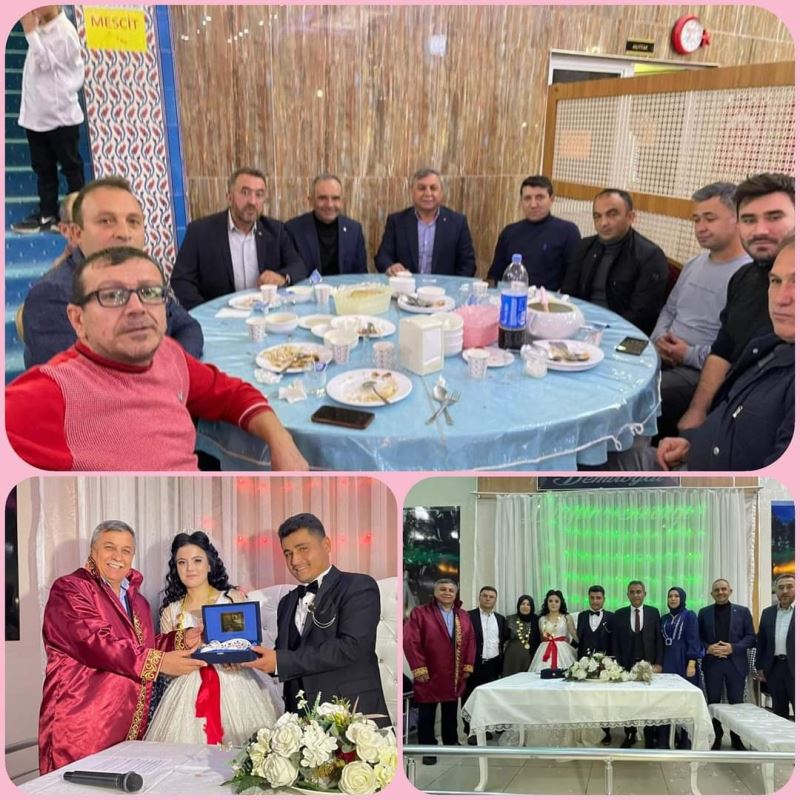 Esra ve İbrahim  kardeşlerimizin mutluluklarına ortak olduk.