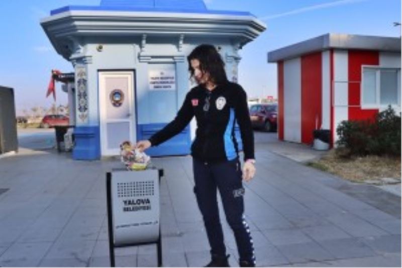 ESKİ ÇÖP KOVALARI YENİLERİYLE DEĞİŞTİRİLİYOR