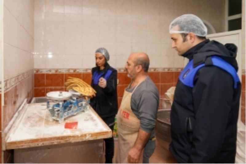 Fırınlarda gramaj ve fiyat tarifesi denetimi